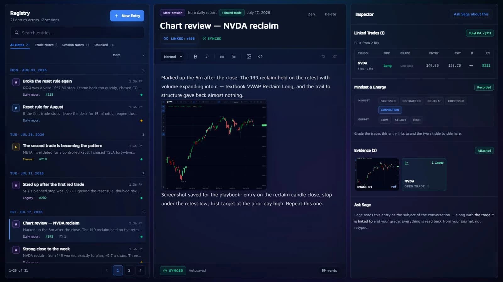 Journal preview